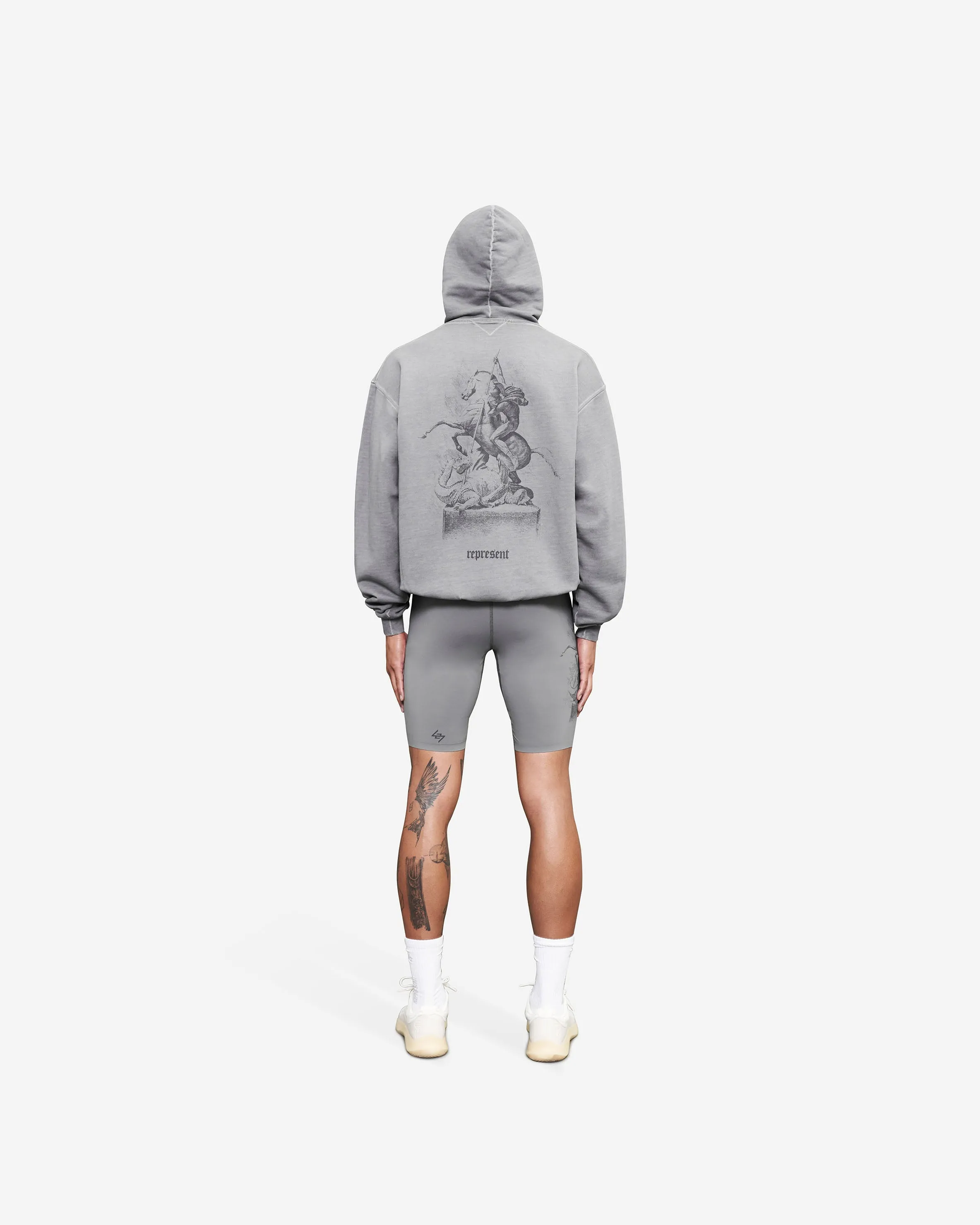 Vintage 247 Oversized Hoodie - Smoke