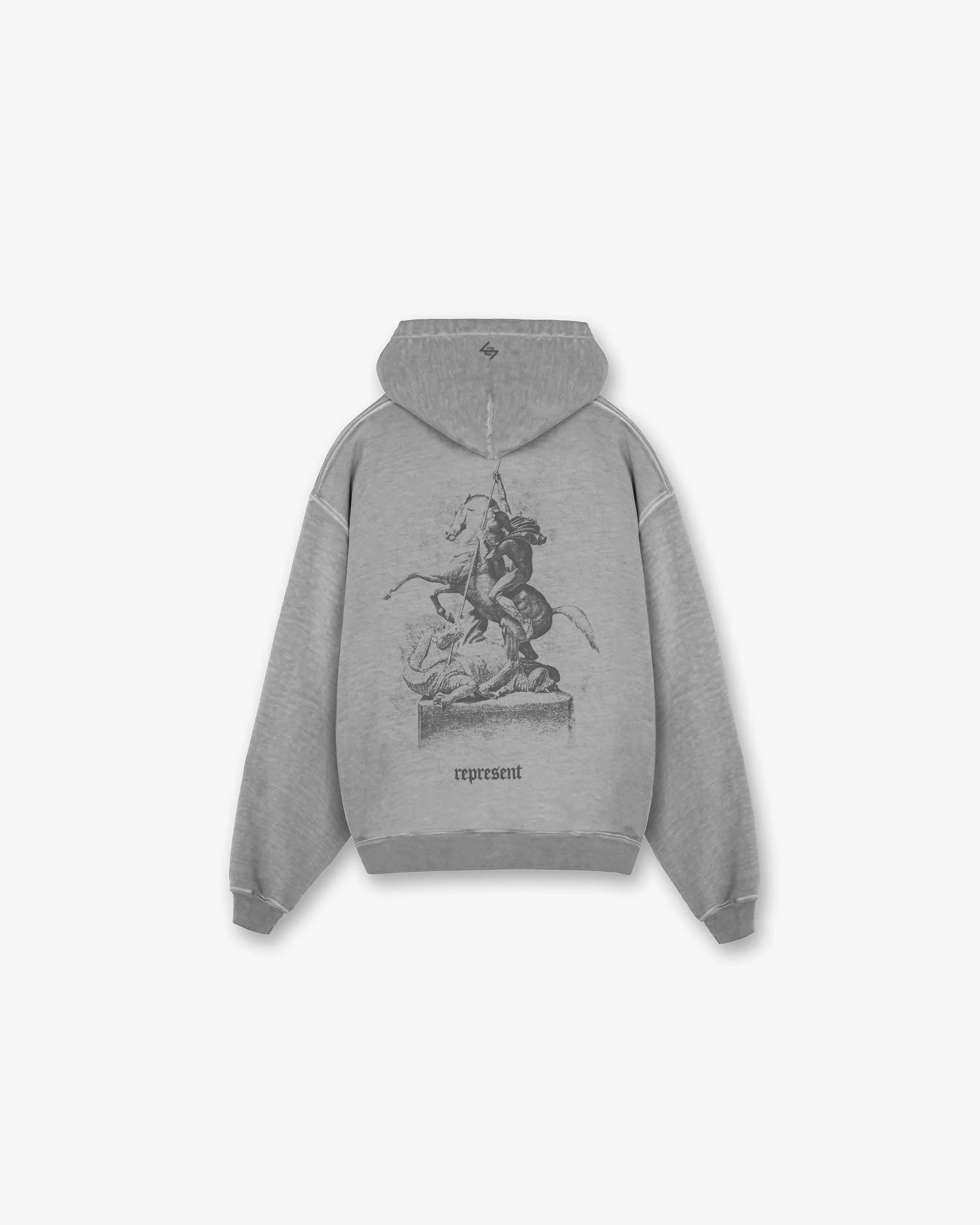 Vintage 247 Oversized Hoodie - Smoke