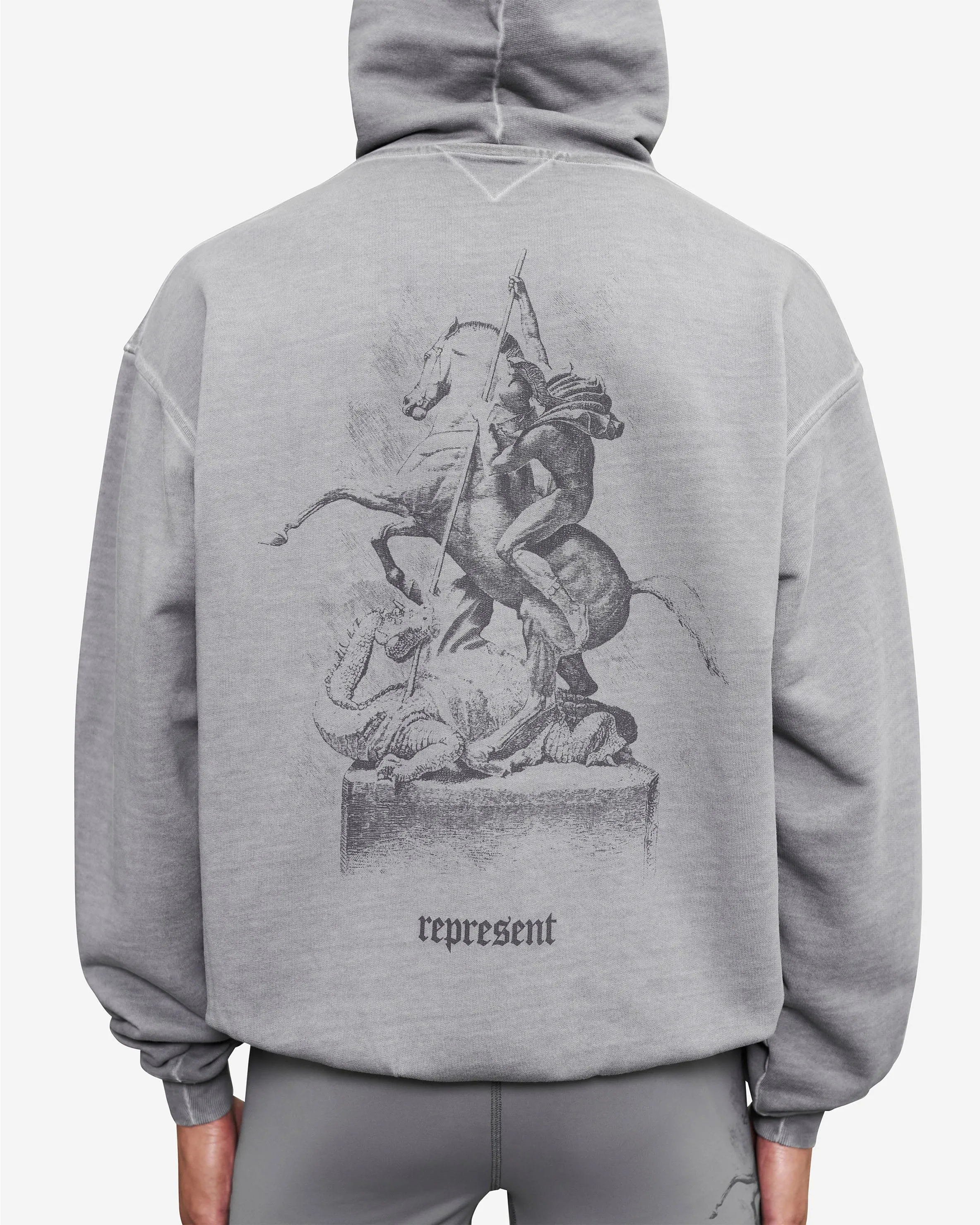 Vintage 247 Oversized Hoodie - Smoke