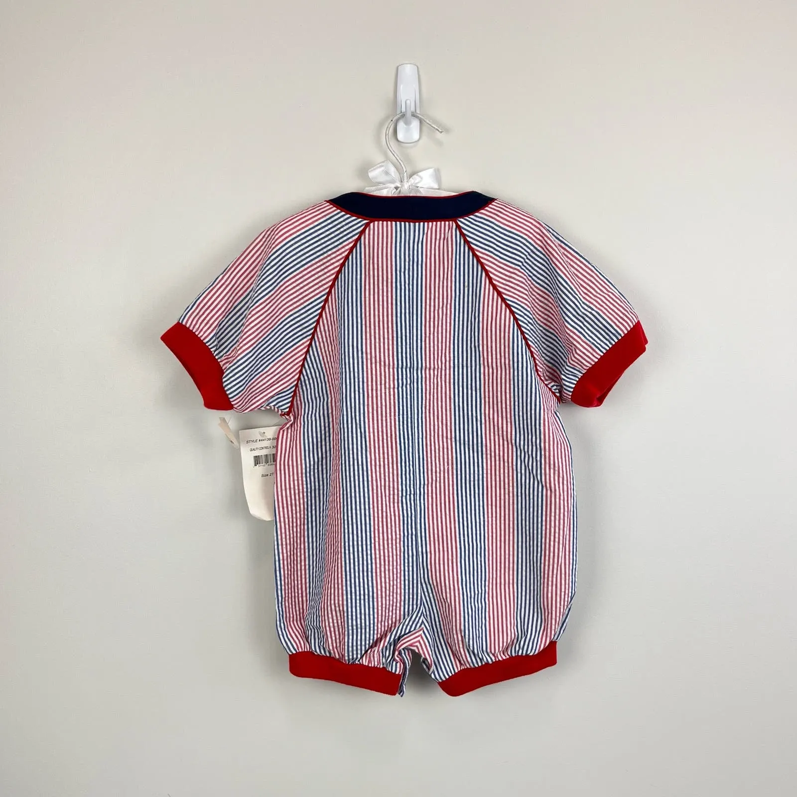 Vintage Samara Baseball Romper 2T NWT
