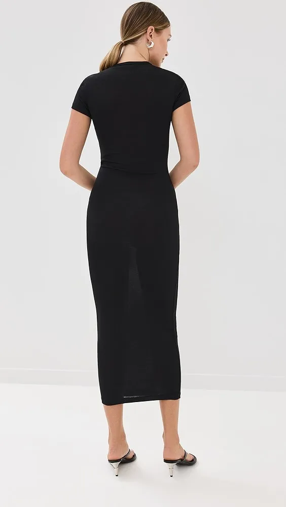 WARDROBE.NYC   Cap Sleeve Dress 