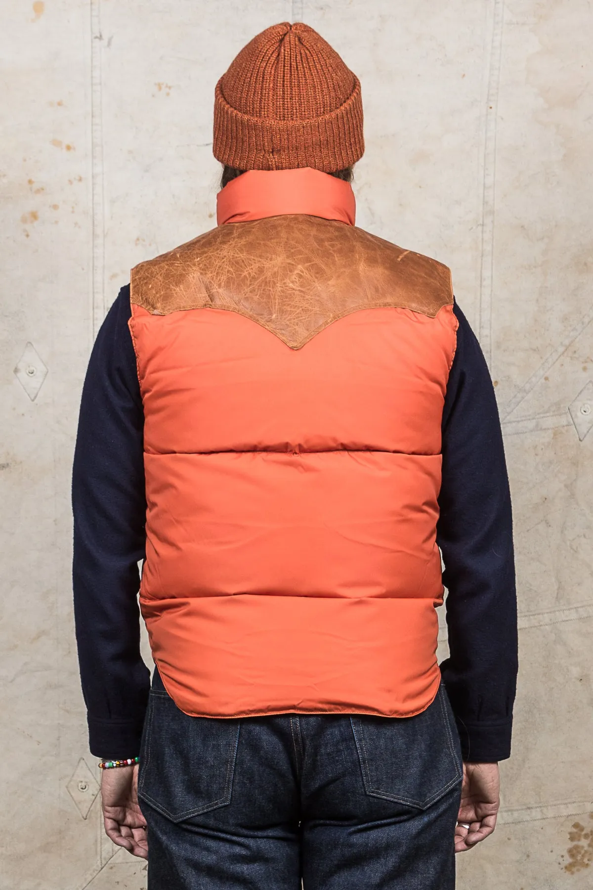 Warehouse & Co x Rocky Mountain Featherbed Down Vest Brick