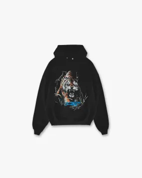 Welcome To The Jungle Hoodie - Off Black