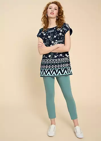 White Stuff Carrie Navy Tunic | Grattan