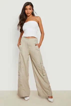 Wide Leg Cargo Pants