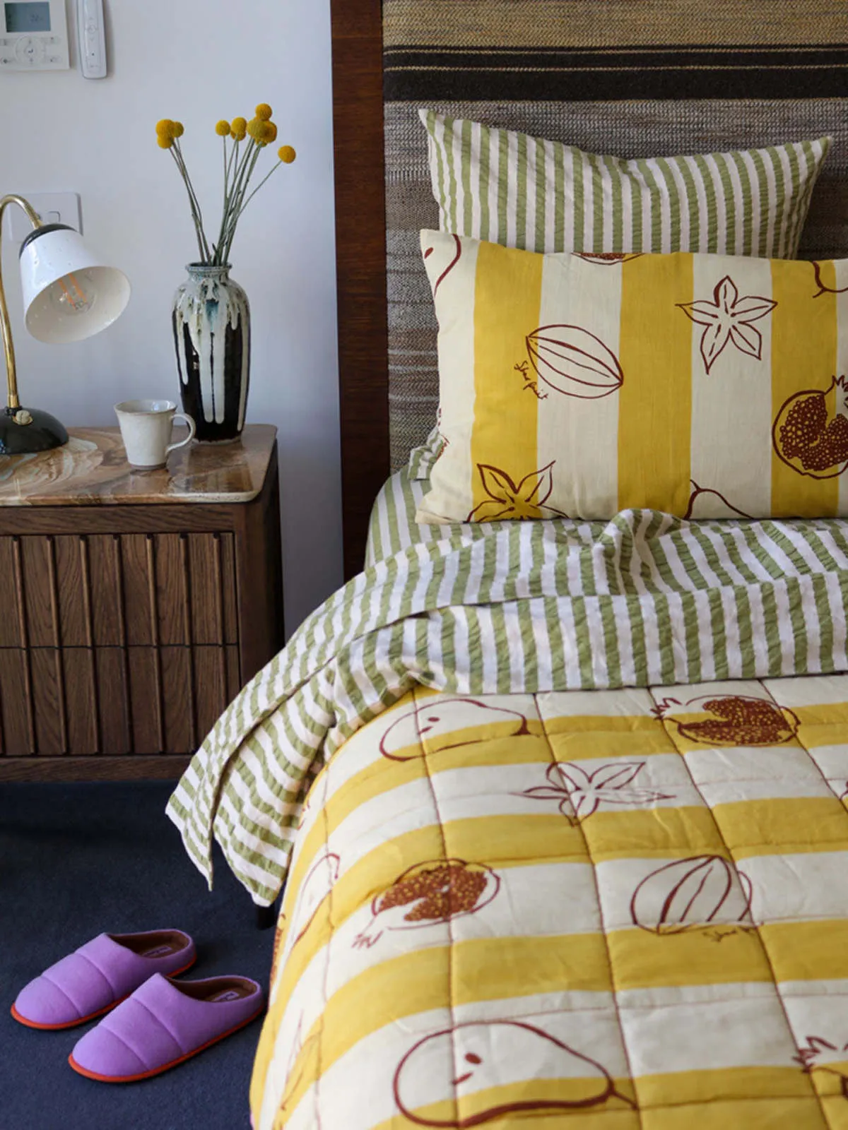 Winter Fruit Standard Pillowcase Set