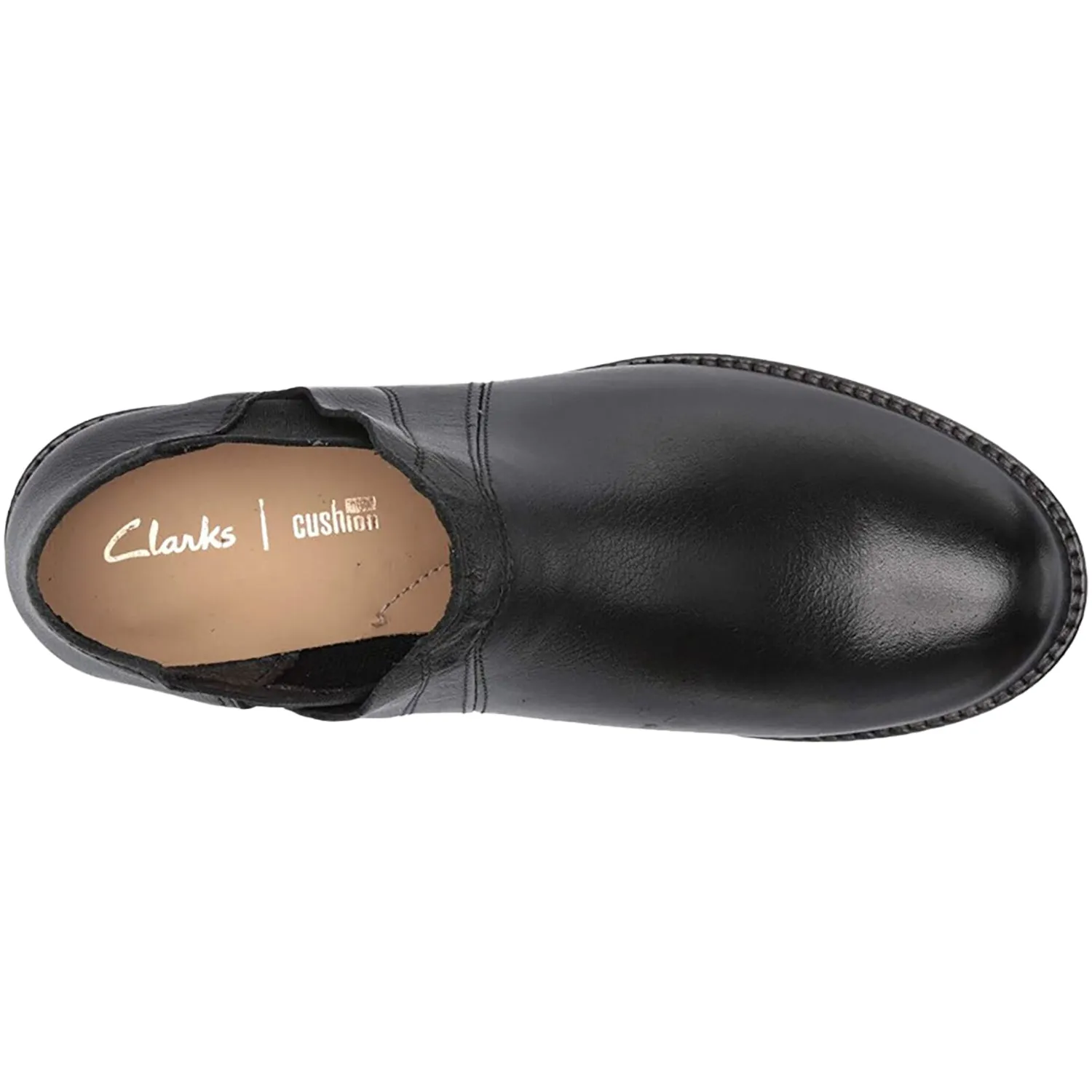 Women's Clarks Demi Beat Black Leather