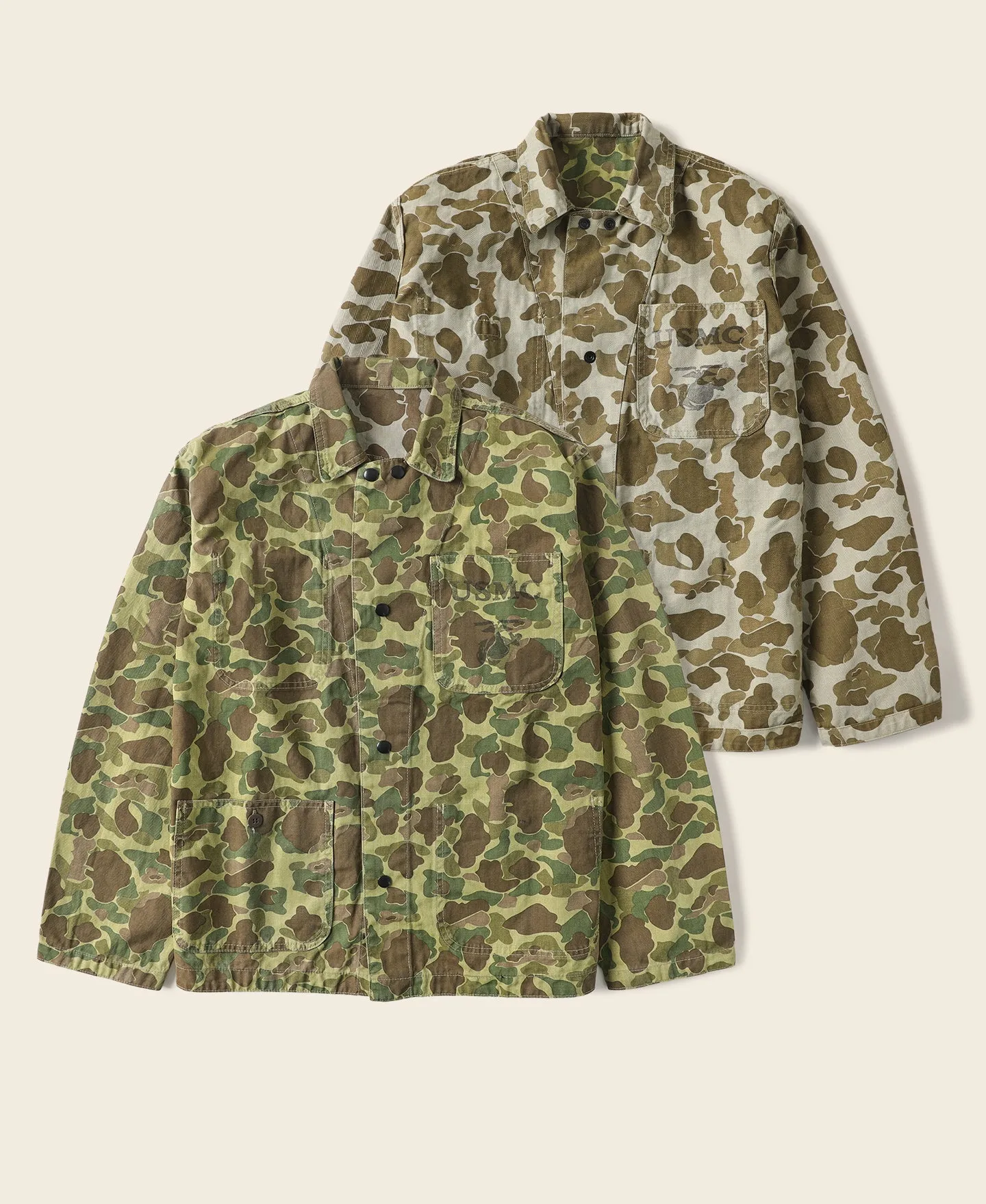 WWII USMC Type P-42 Duck Hunter Camo Jacket