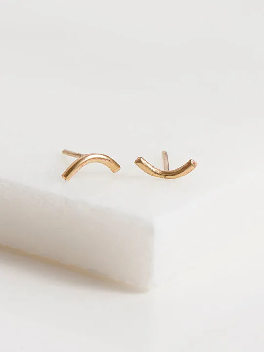 Wylden Studios Hook I Huggie Earrings