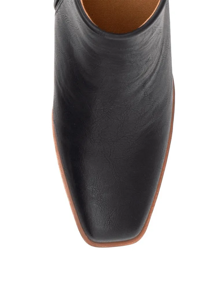 Yellow Box Velta Ankle Boot in Black