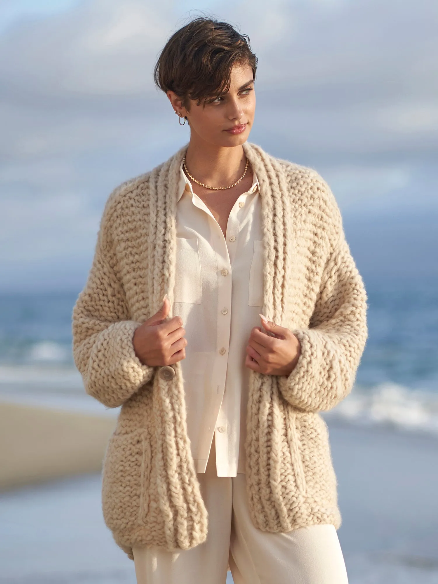 Zarifa Cashmere Cardigan