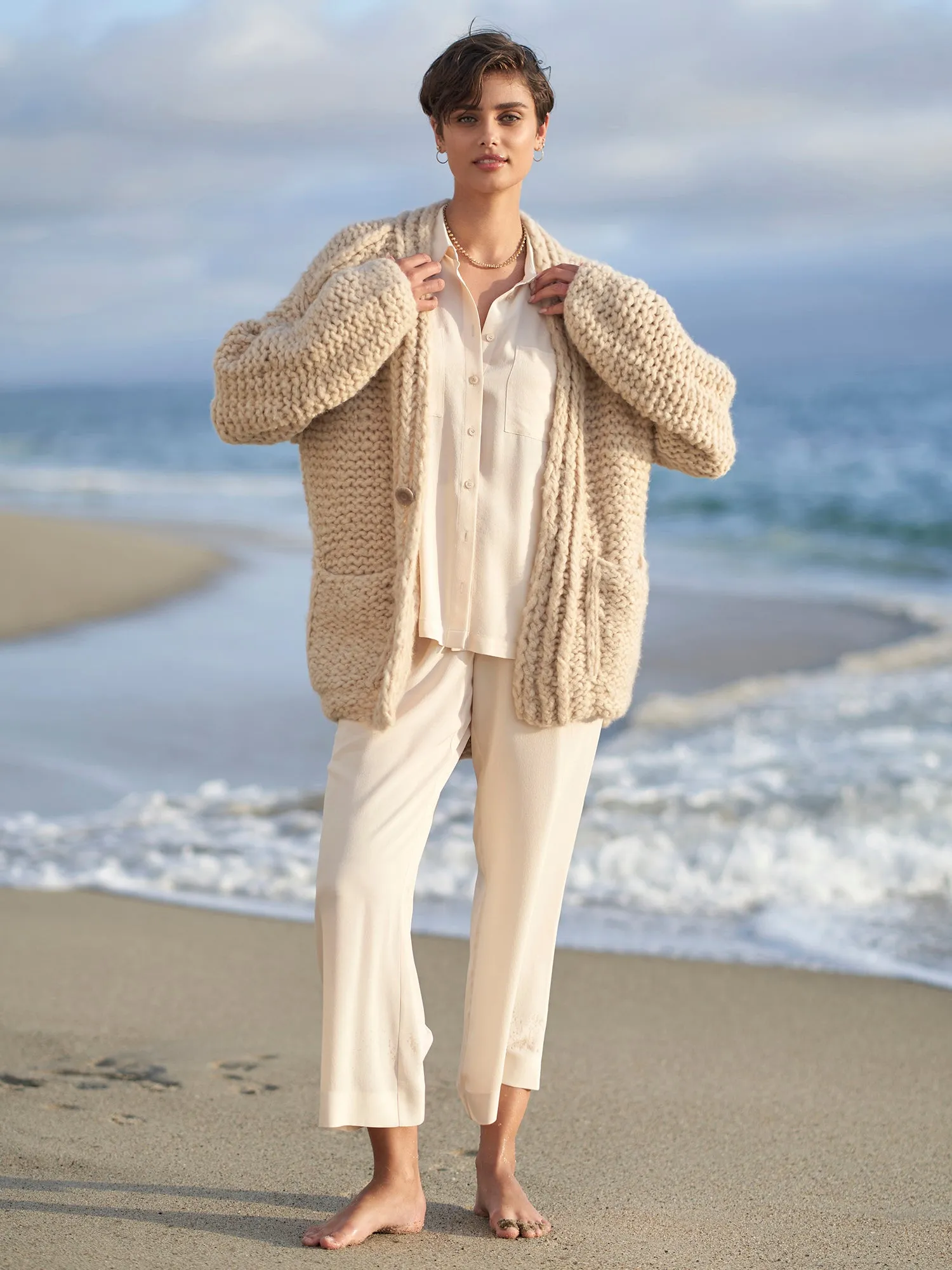 Zarifa Cashmere Cardigan