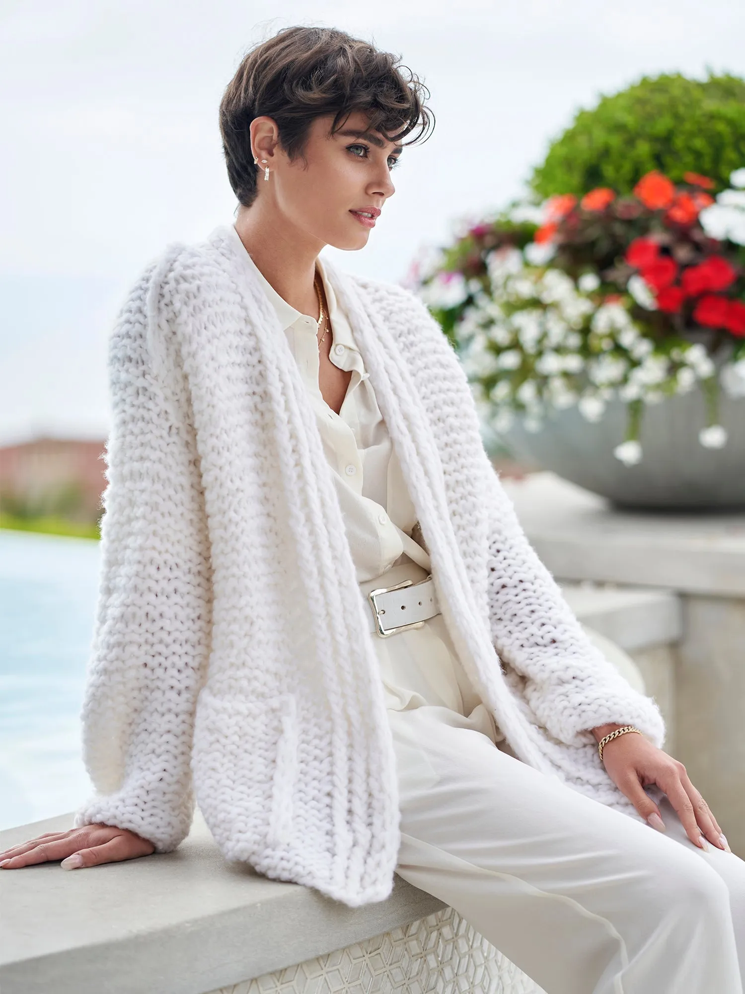 Zarifa Cashmere Cardigan