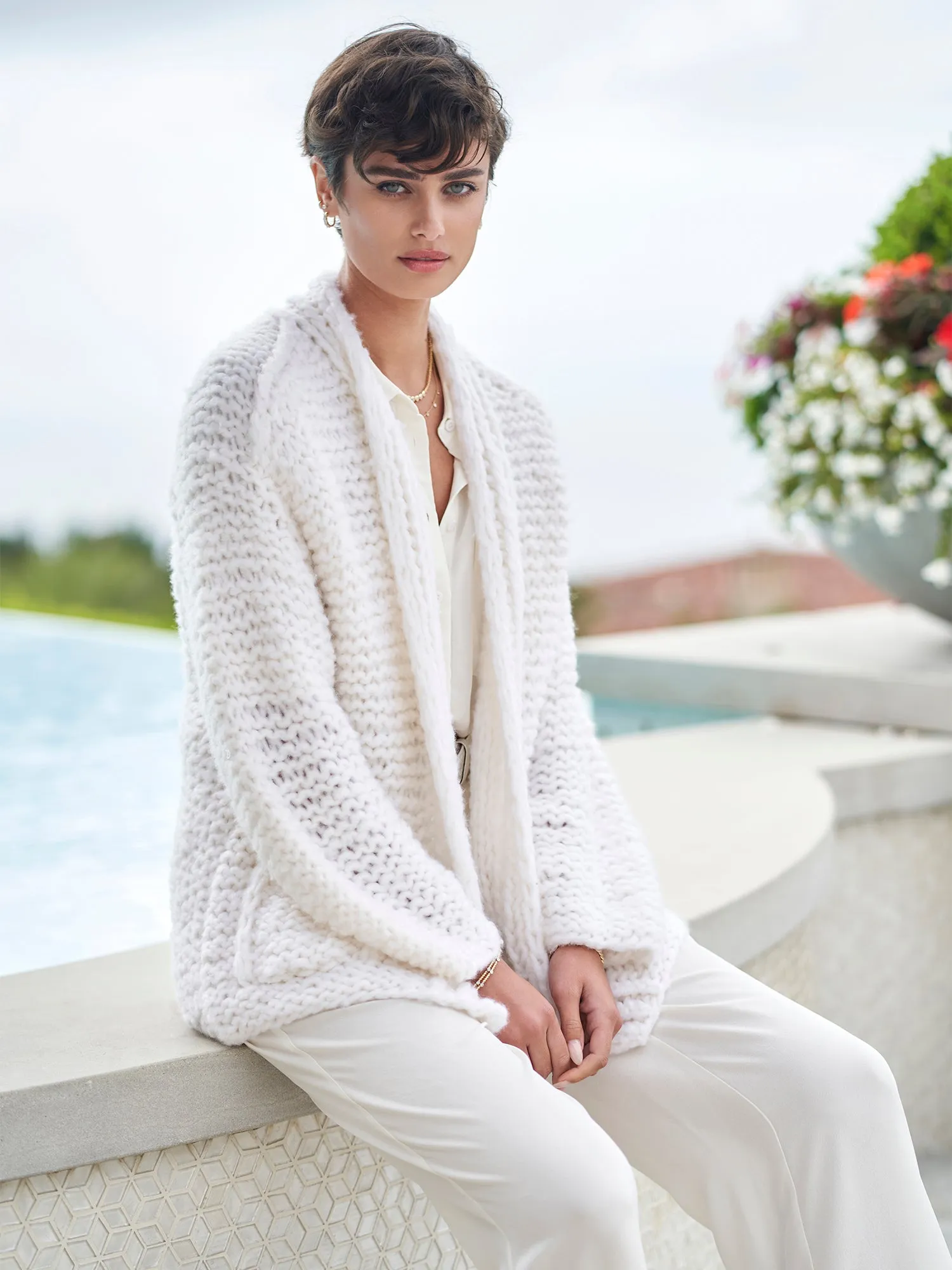 Zarifa Cashmere Cardigan